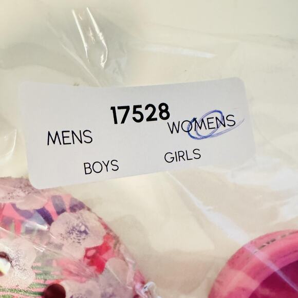 Crocs Shoes Womens 11 Pink Floral Classic Clog Mules Slip On Comfort Sandals - Picture 12 of 12